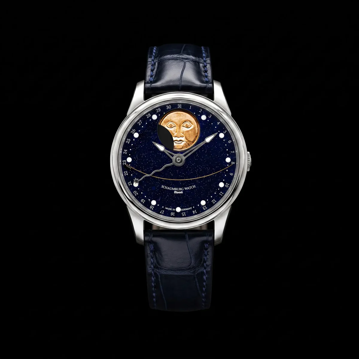 Schaumburg Watch MooN Galaxy handmade