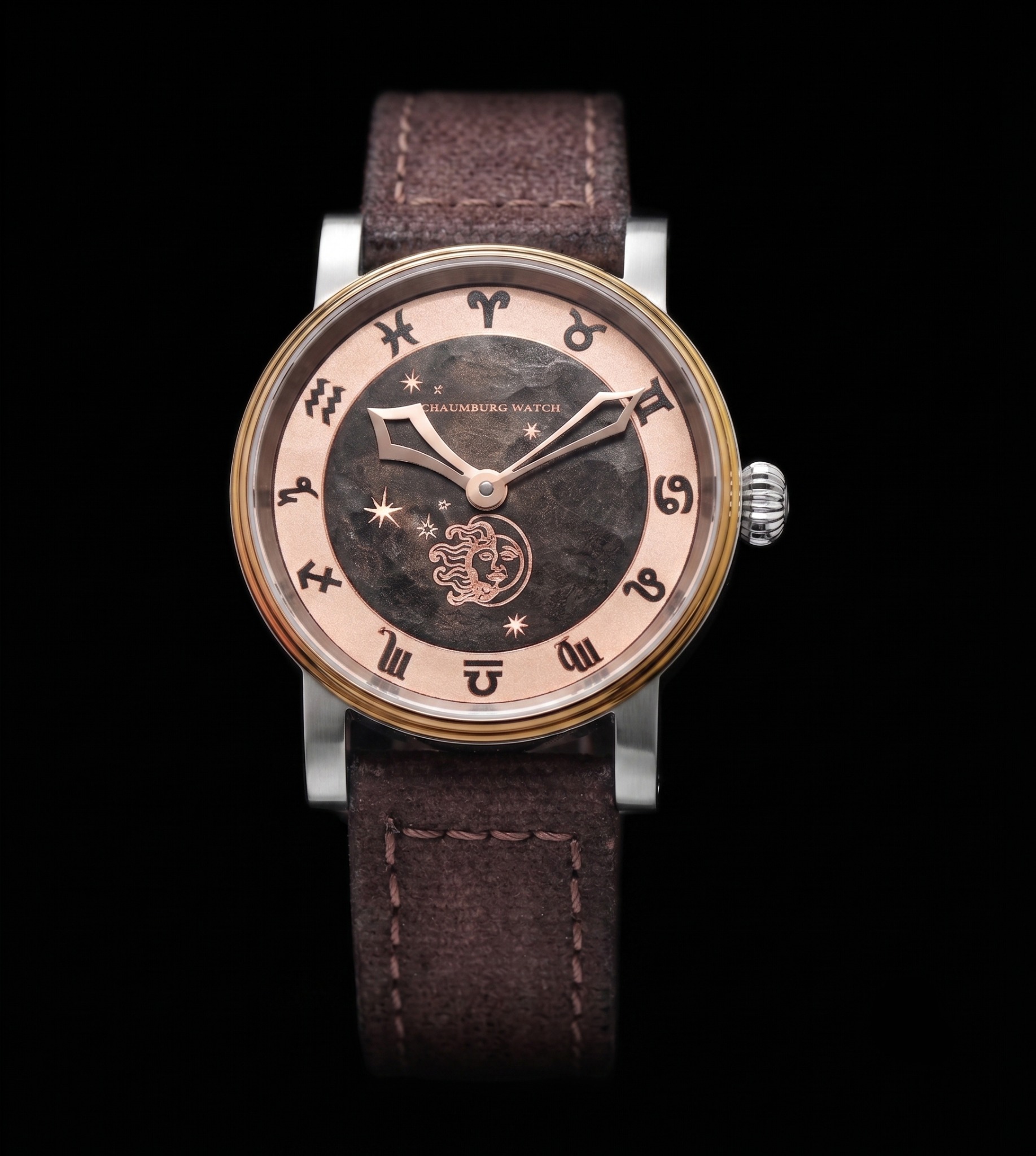 Schaumburg Watch Mesopotamia in gerader Frontansicht