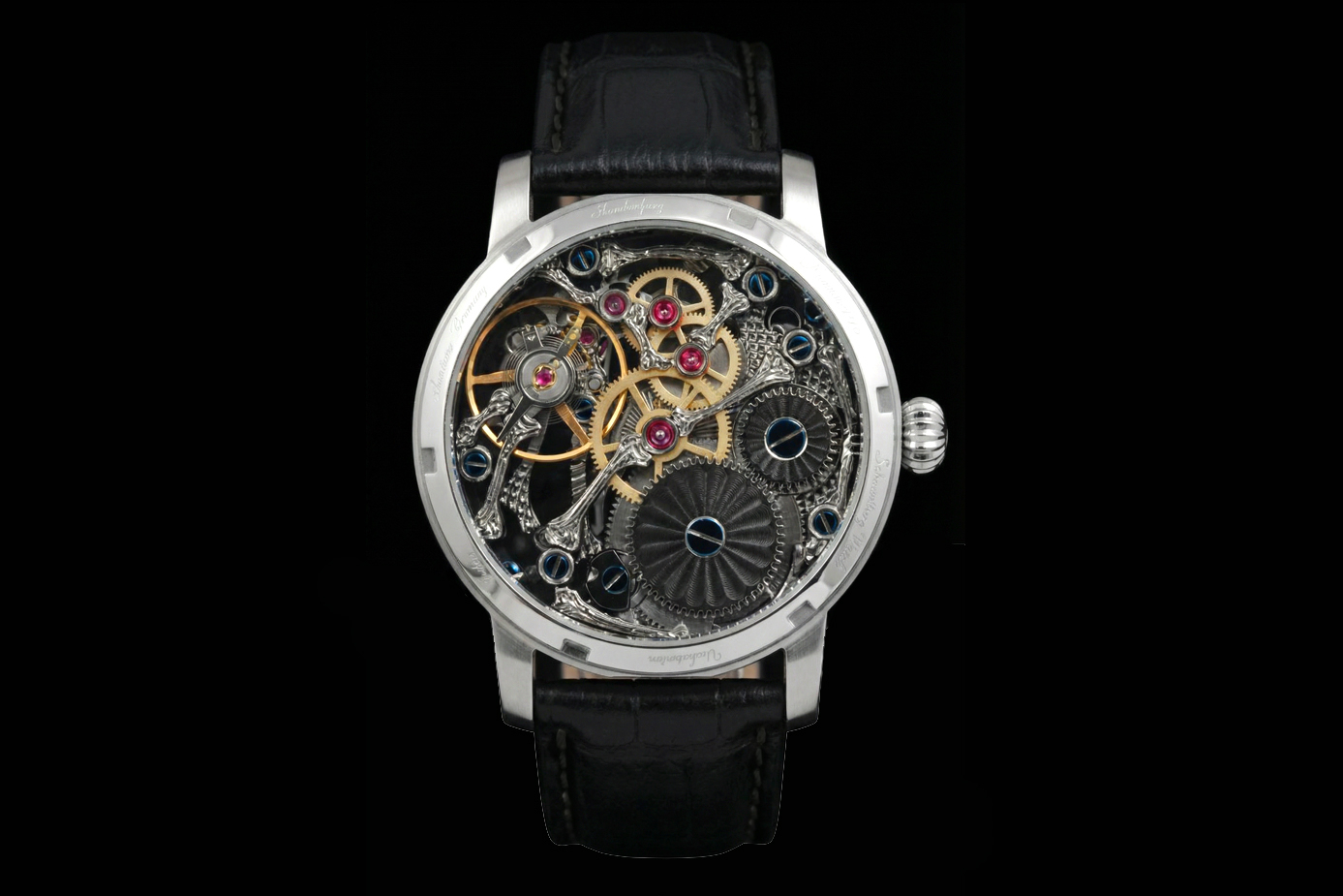 Rückseite der Paläonhorologie als Vorlage der Werkbearbeitung