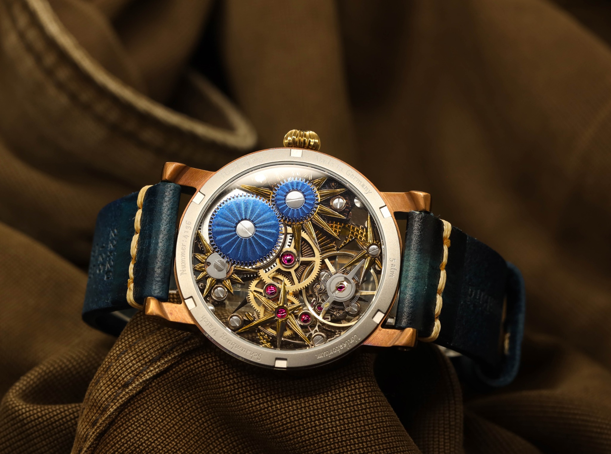 Rückseite der Vintage handmade