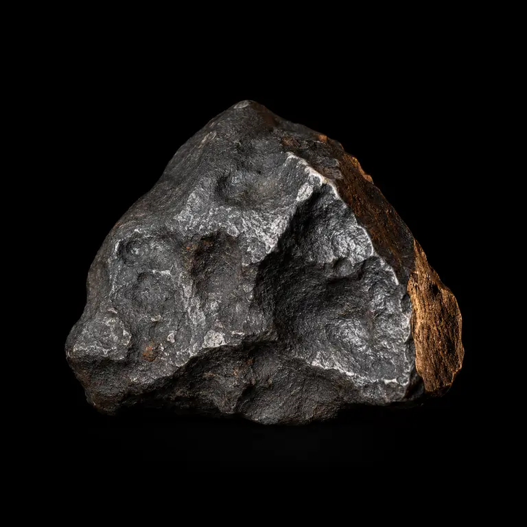 Metallisches Eisenmeteoriten-Fragment aus einem Asteroiden
