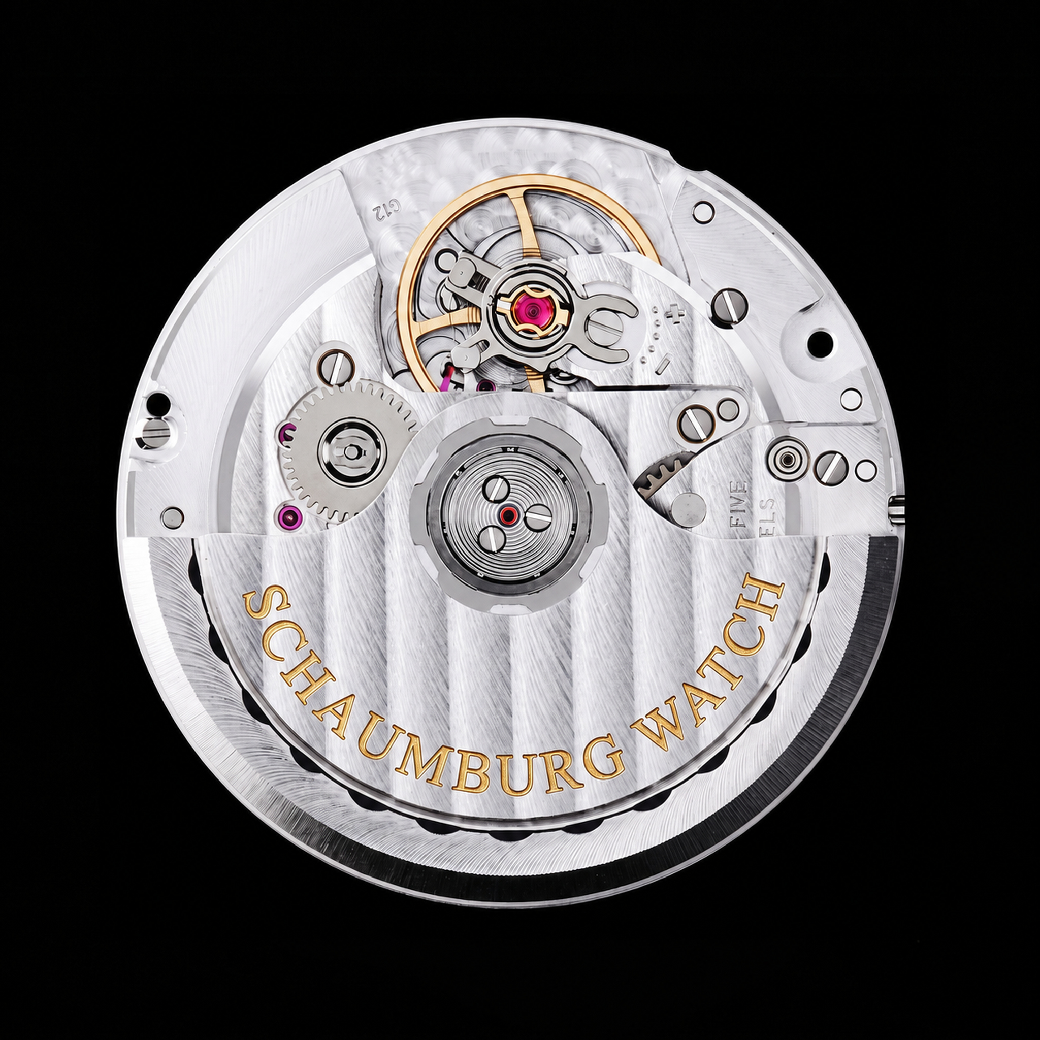 Veredeltes Automatikkaliber der Schaumburg Watch Perpetual MooN