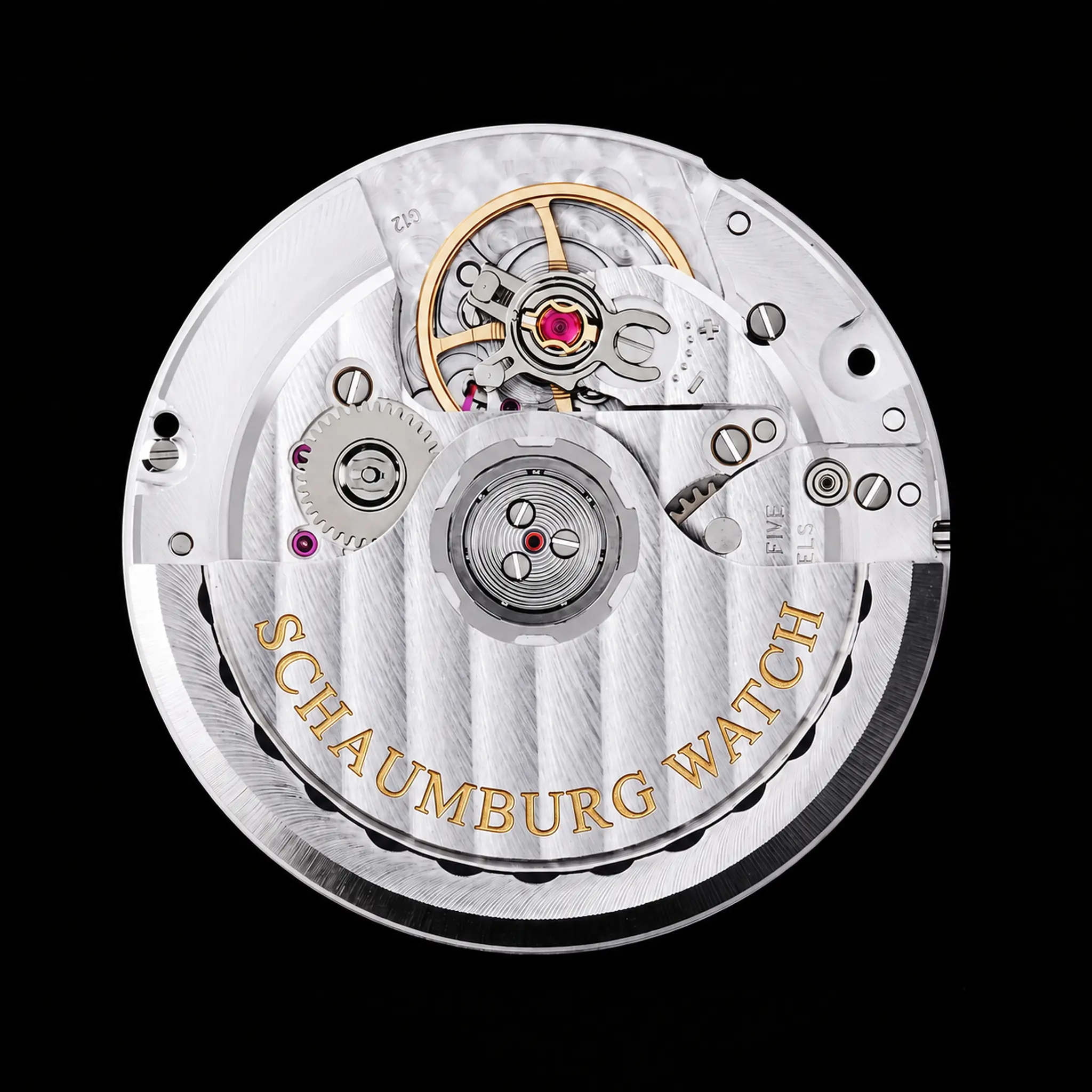 Veredeltes Automatikkaliber der Schaumburg Watch Perpetual MooN