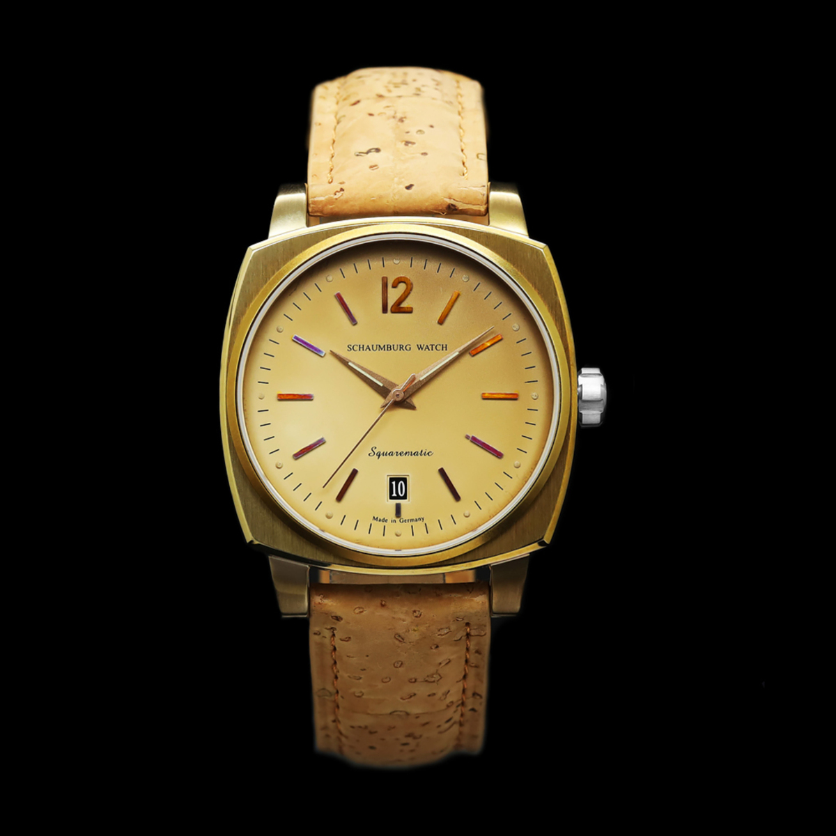 Schaumburg Watch Squarematic Antiqor