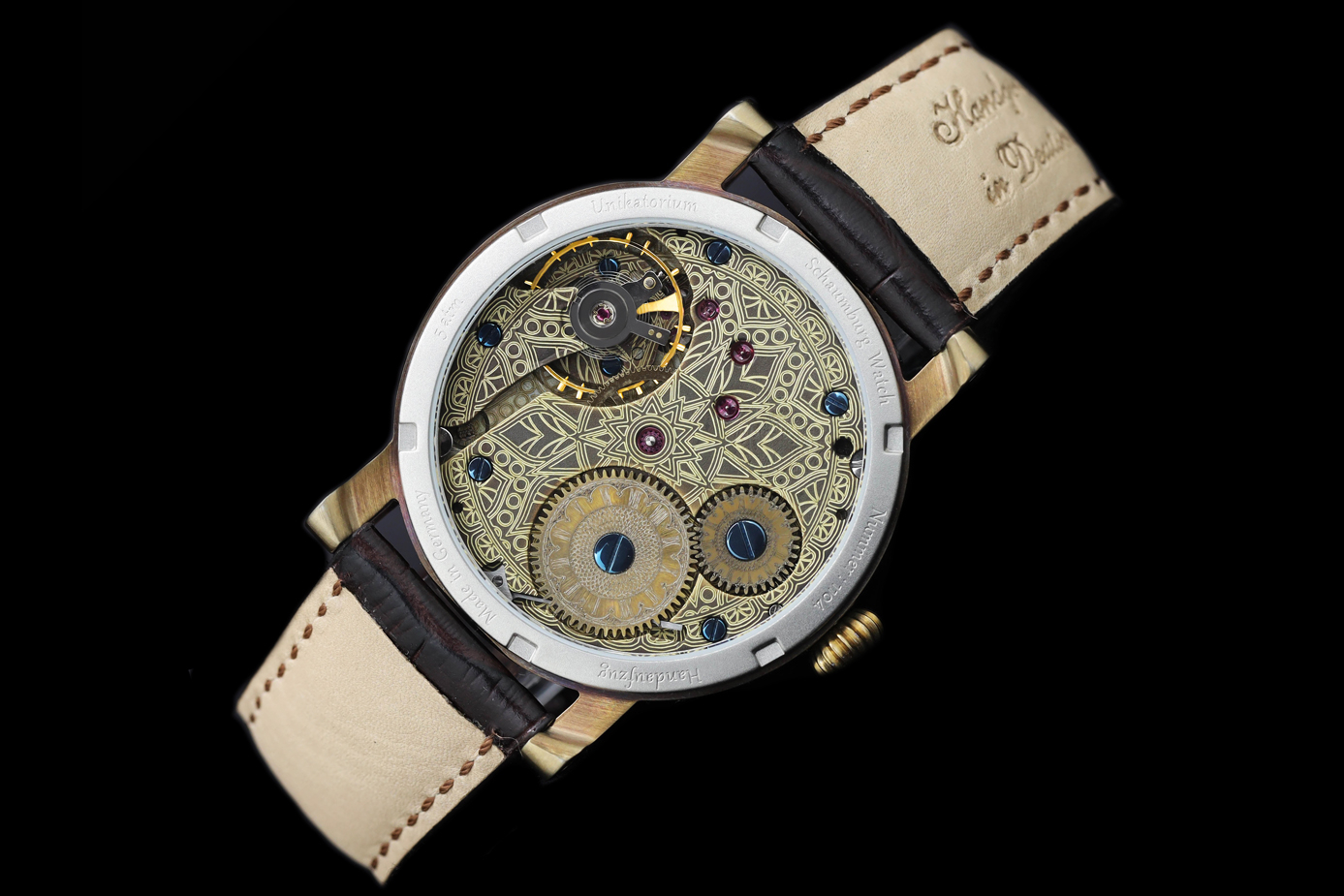 Handaufzugswerk der Kirchturmuhr Limited Edition 55