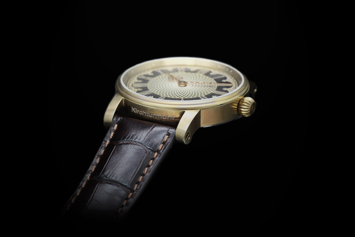 Kirchturmuhr Limited Edition 55 in Seitenansicht