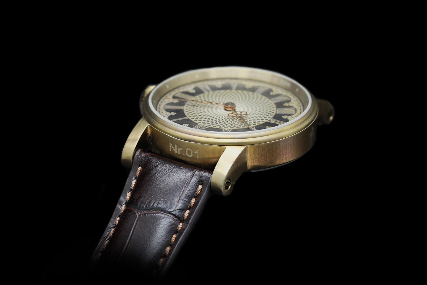 Zweite Seitenansicht der Kirchturmuhr Limited Edition 55